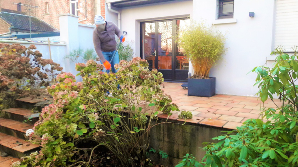 terrasse avant chantier